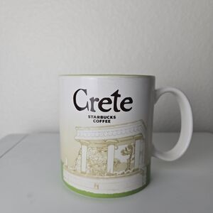 Starbucks Greece Crete Icon Series City Mug 473ml (16oz) Mug Coffee Tea 2018
